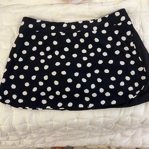 Outdoor Voices polka dot skort